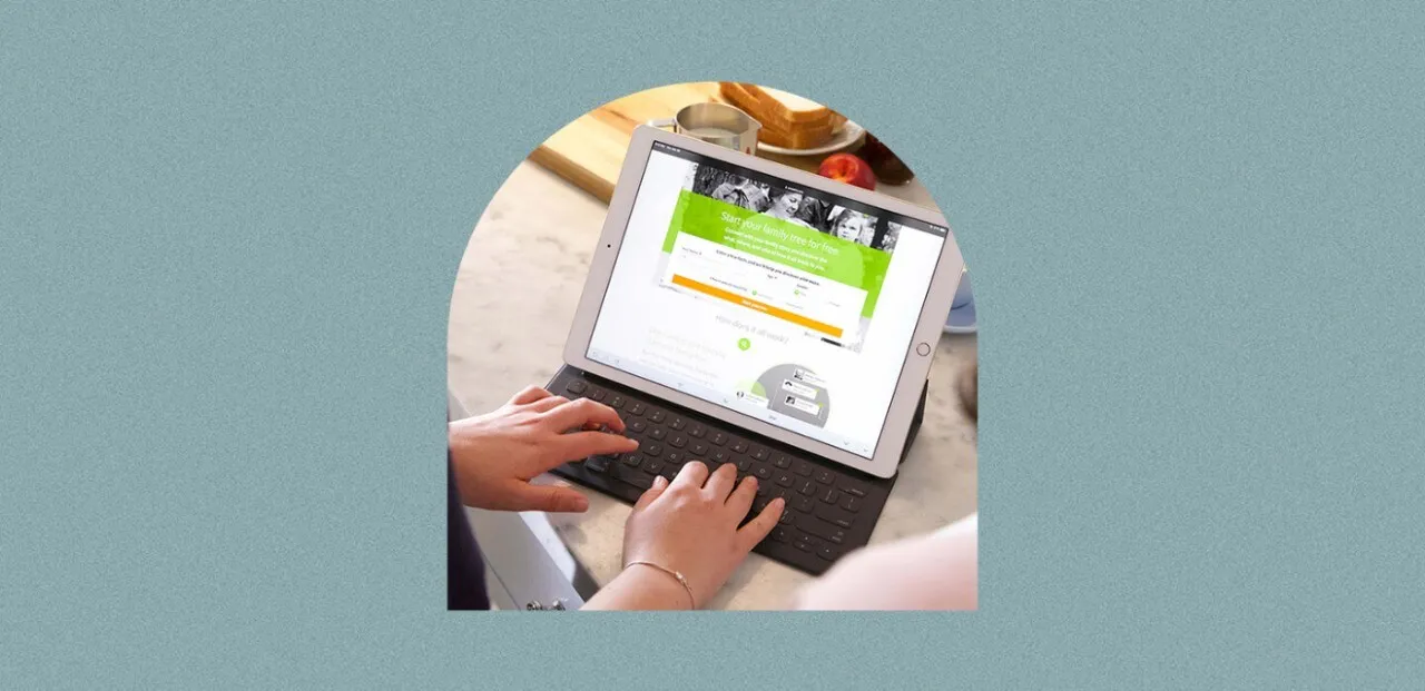1000Memories brand asset featured on ancestry.com