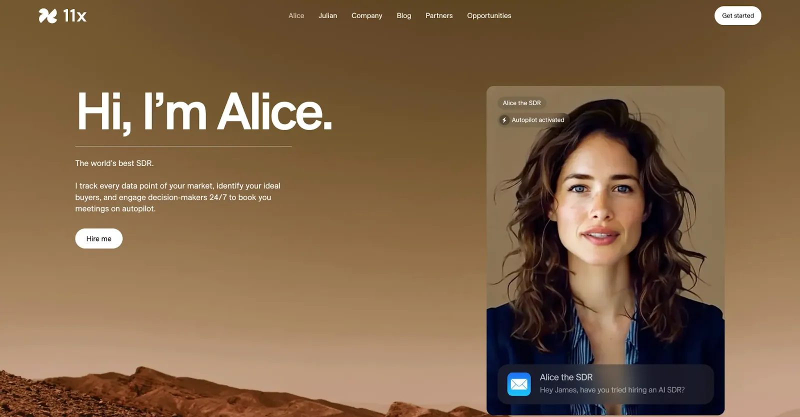 11x brand asset featured on 11x.ai