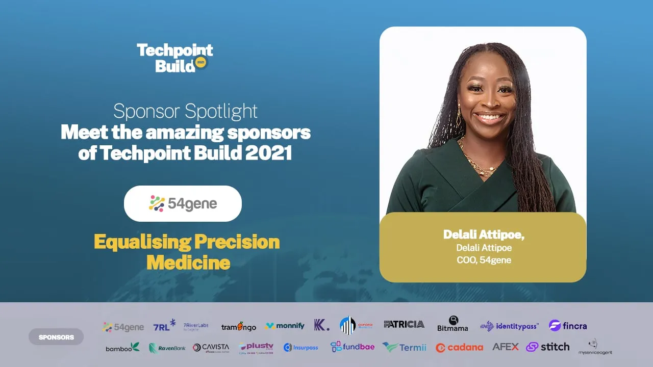 54Gene brand asset featured on techpoint.africa