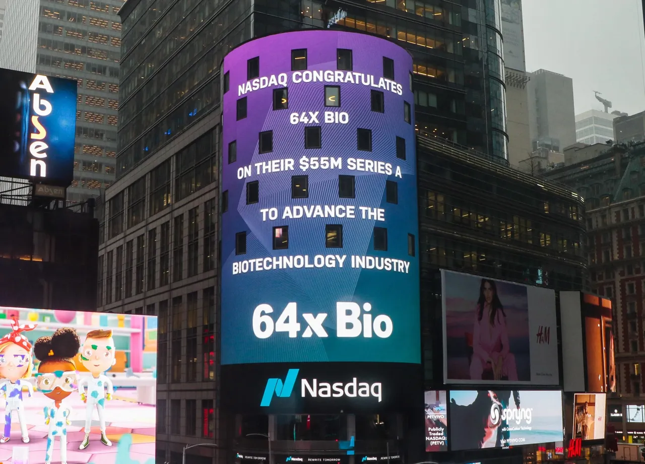 64x Bio brand asset featured on alix.vc
