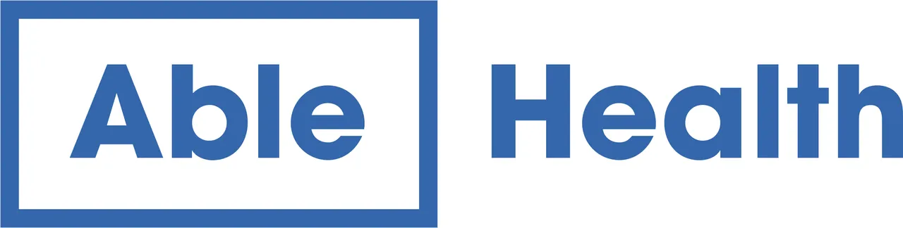Able Health brand asset featured on cbinsights.com