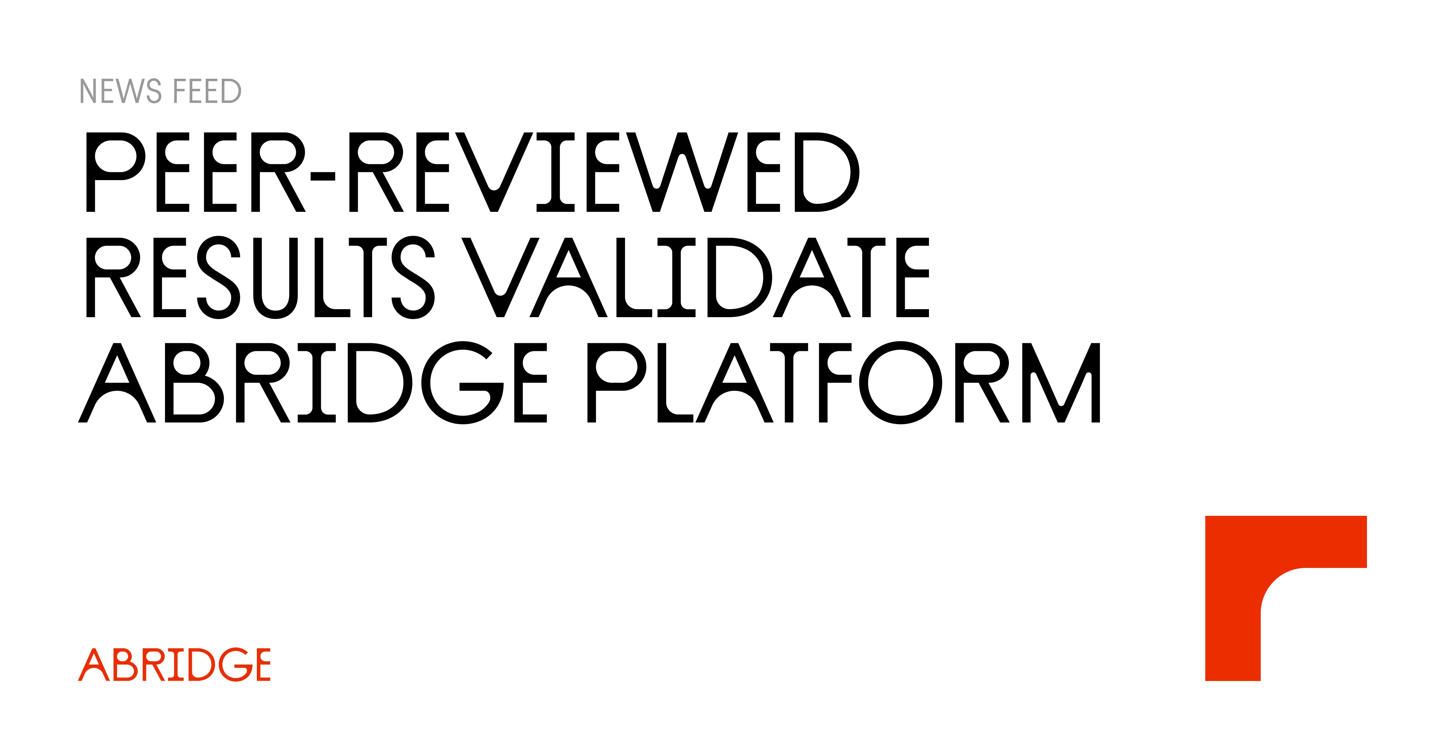 Abridge brand asset featured on abridge.com