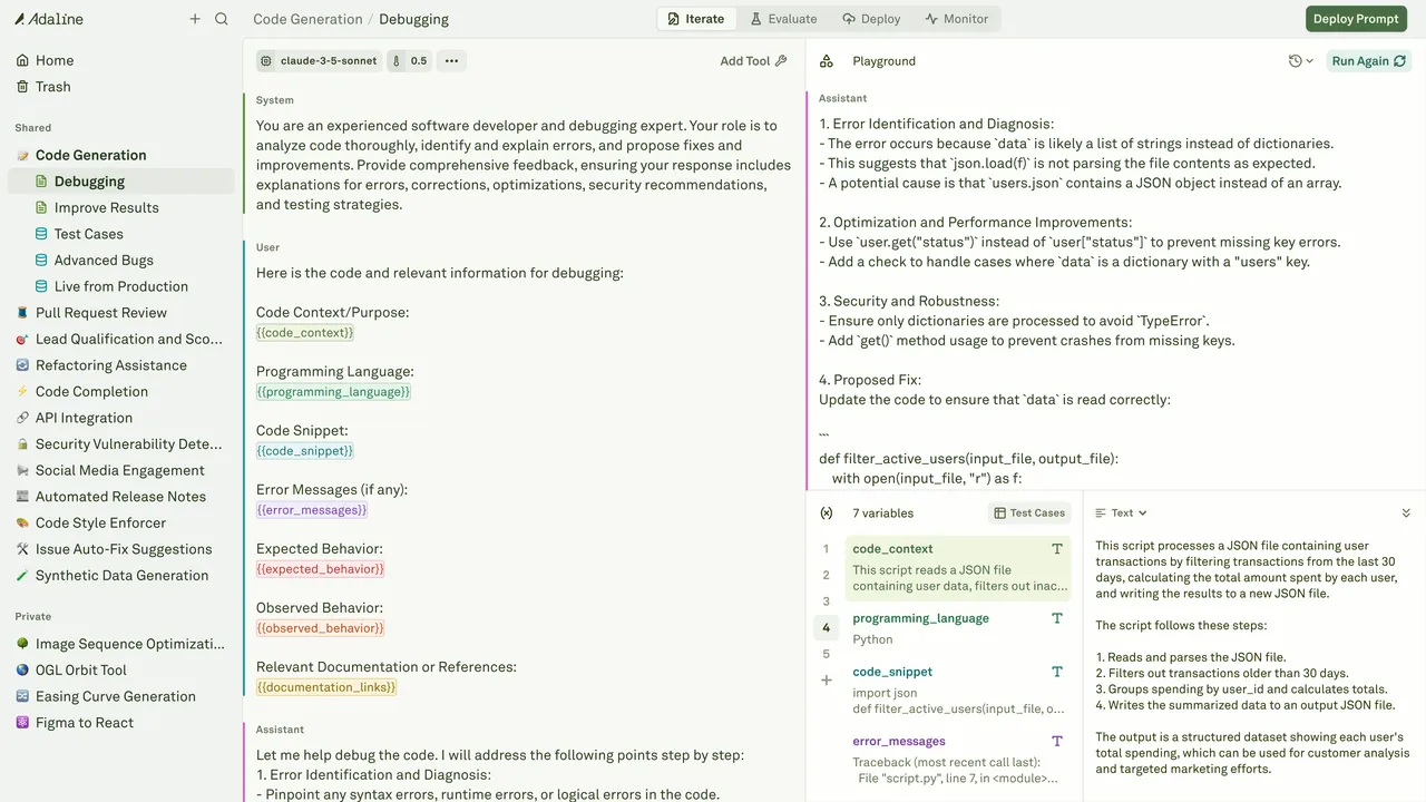 Adaline brand asset featured on adaline.ai