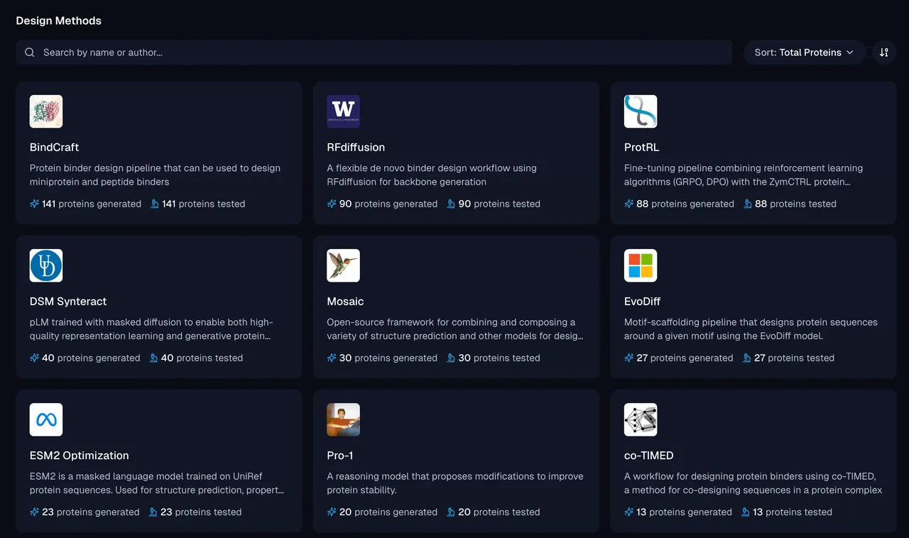 Adaptyv brand asset featured on adaptyvbio.com