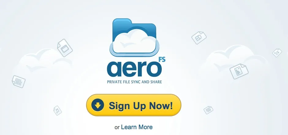 AeroFS brand asset featured on arstechnica.com