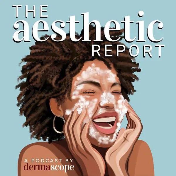 Aesthetic brand asset featured on podcast.dermascope.com