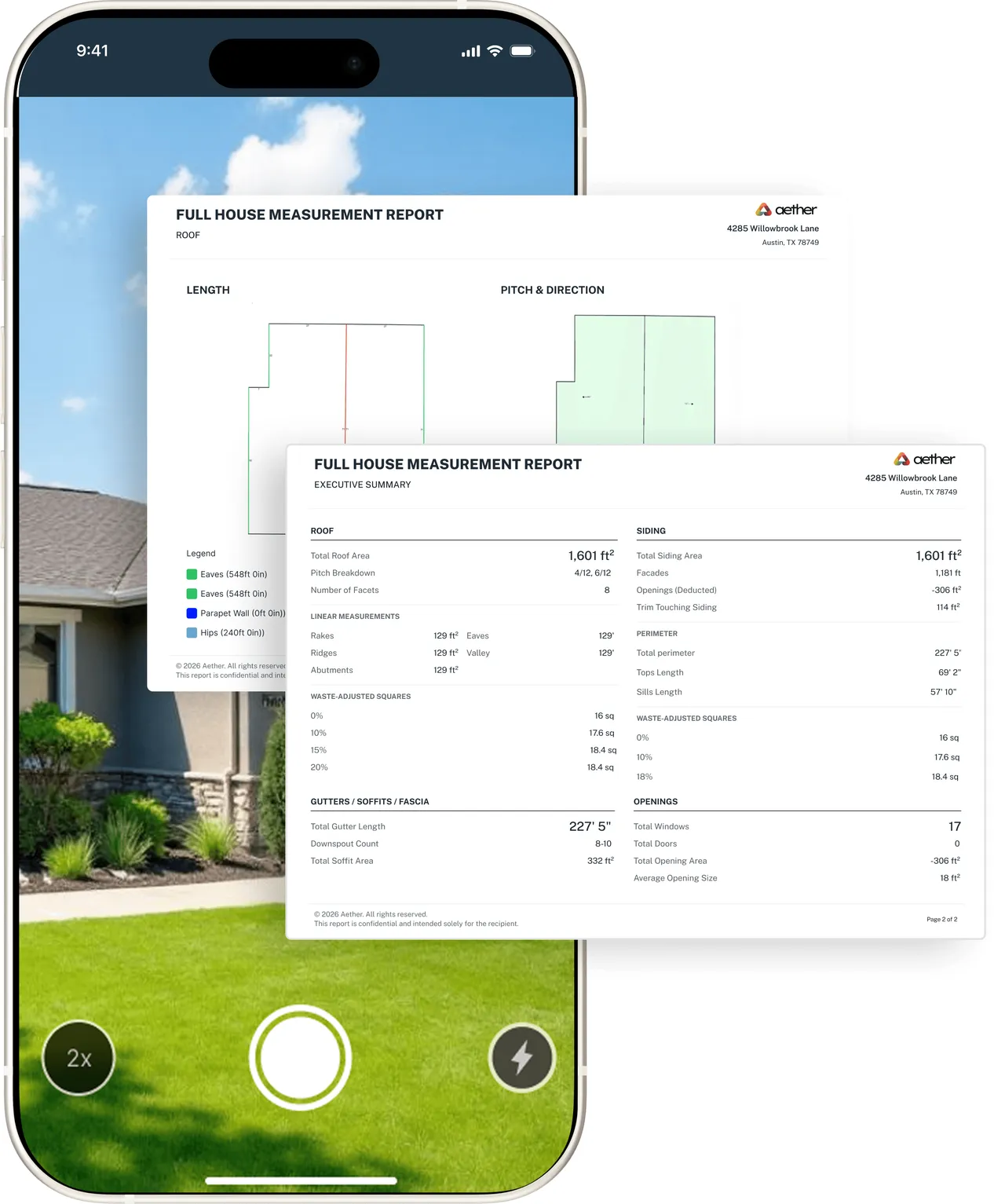 Aether brand asset featured on tryaether.co