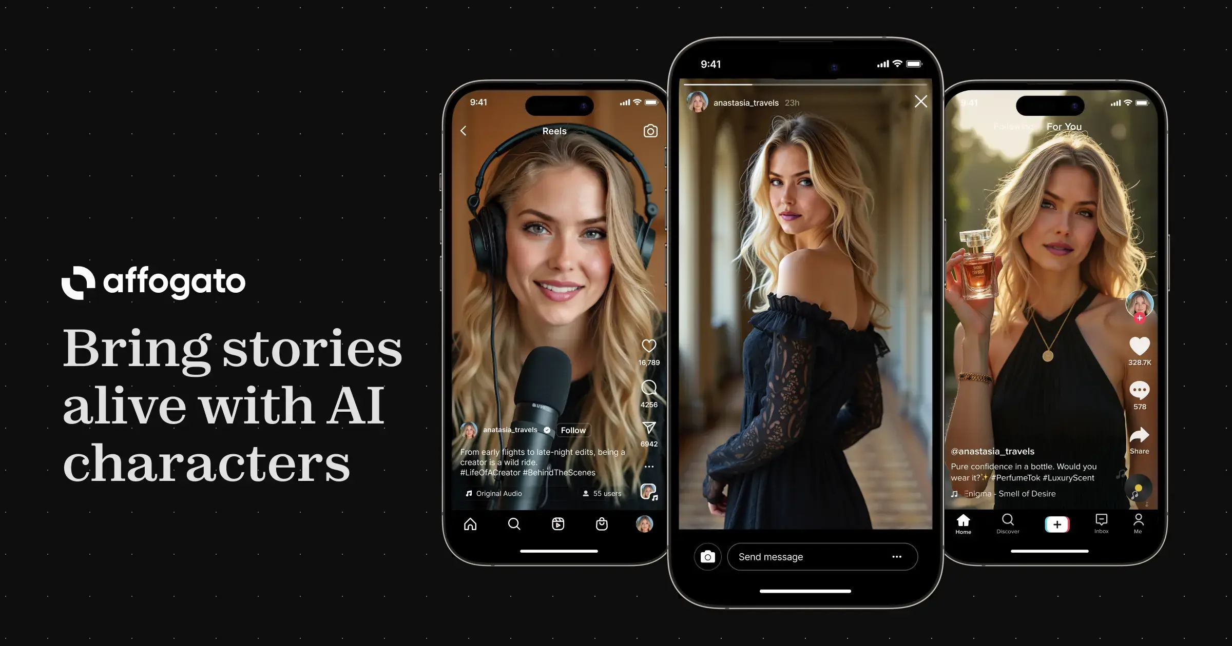 Affogato AI brand asset featured on app.affogato.ai