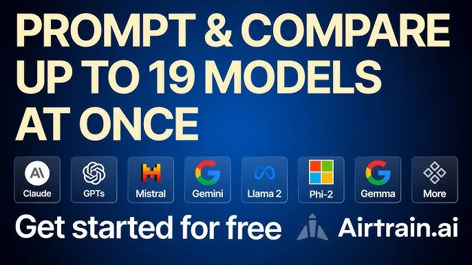 Airtrain AI brand asset featured on youtube.com