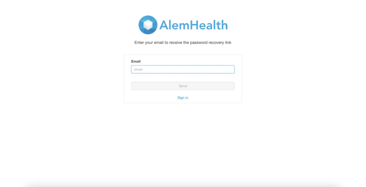 AlemHealth brand asset featured on support.alemhealth.com