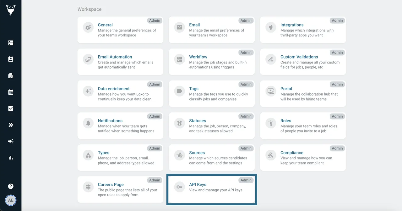 Alex brand asset featured on docs.alex.com