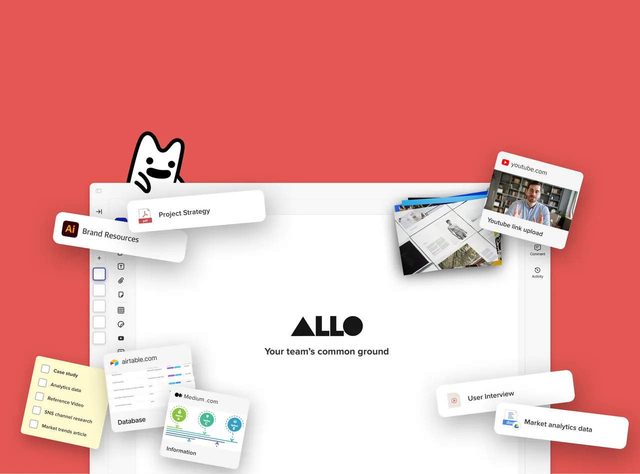 Allo brand asset featured on allo.io