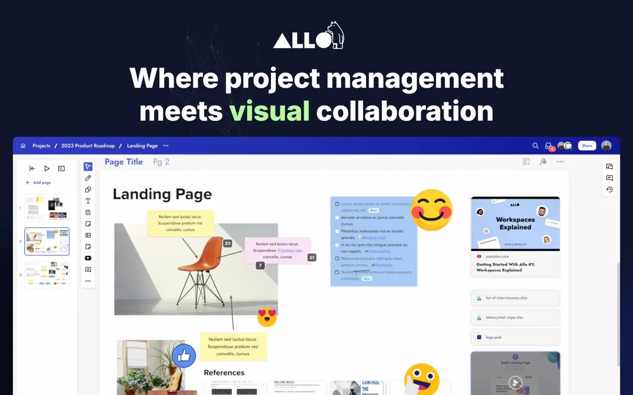 Allo brand asset featured on allo.io