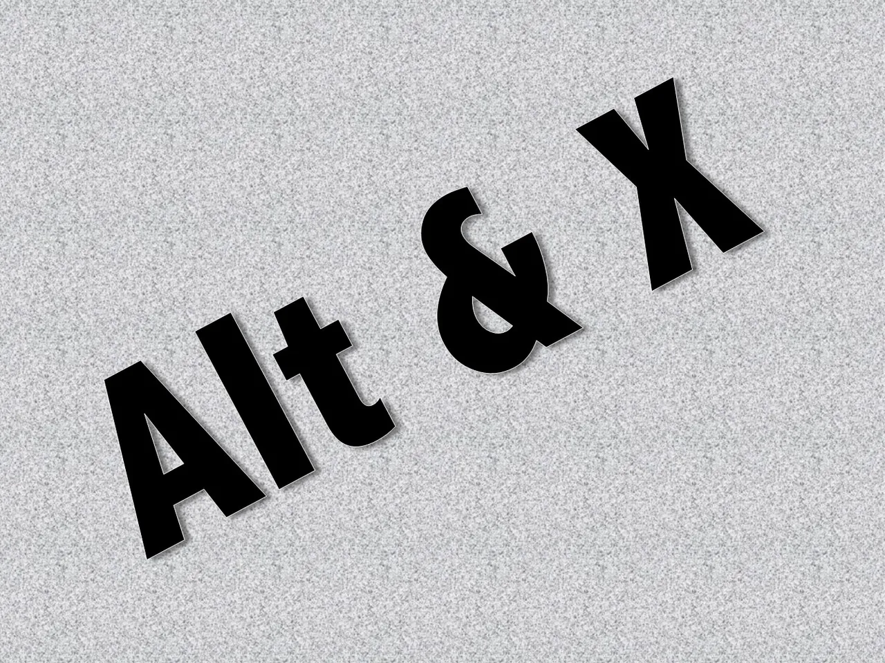 Alt-X brand asset featured on samyoung.co.nz