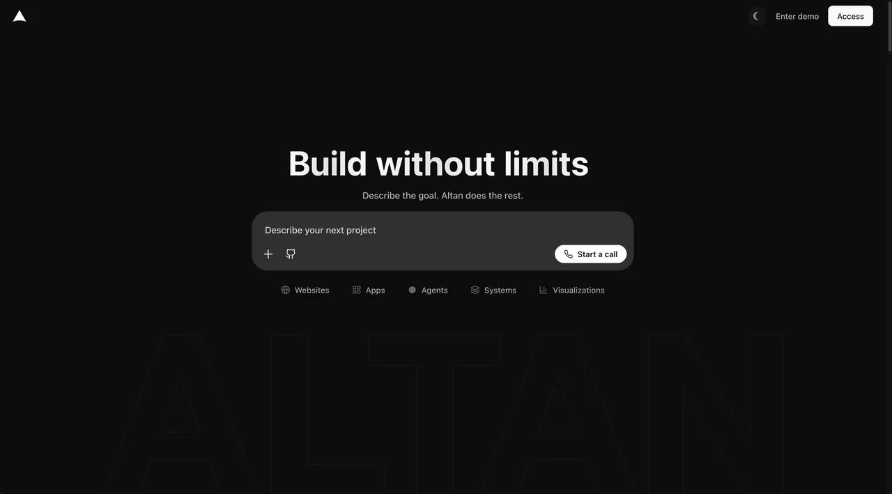 Altan brand asset featured on altan.ai