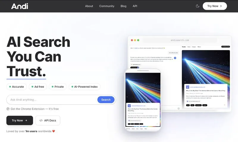 Andi brand asset featured on linkedin.com