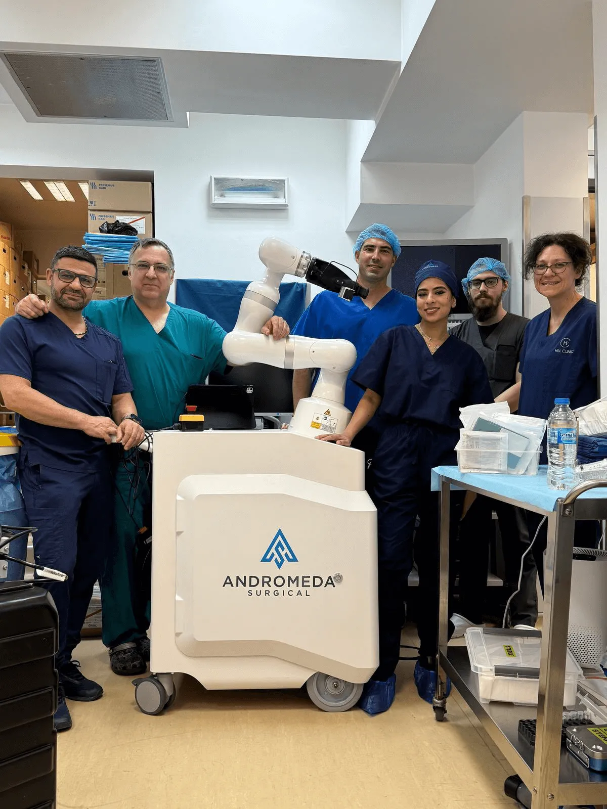 Andromeda Surgical brand asset featured on andromedasurgical.com