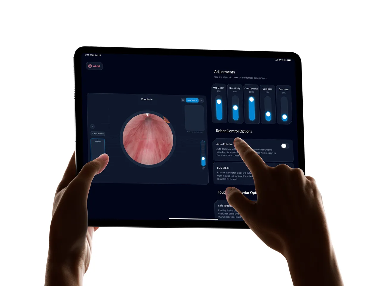 Andromeda Surgical brand asset featured on andromedasurgical.com