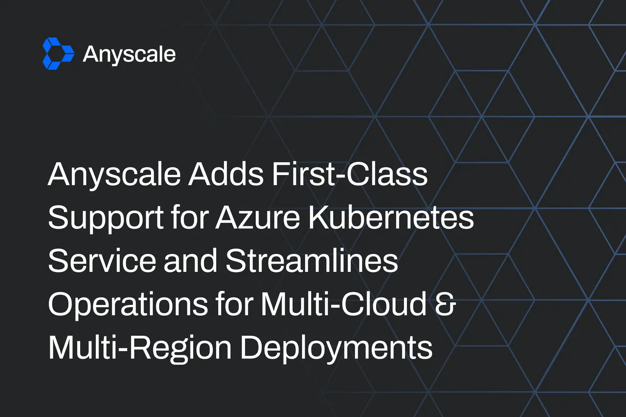 Anyscale brand asset featured on anyscale.com