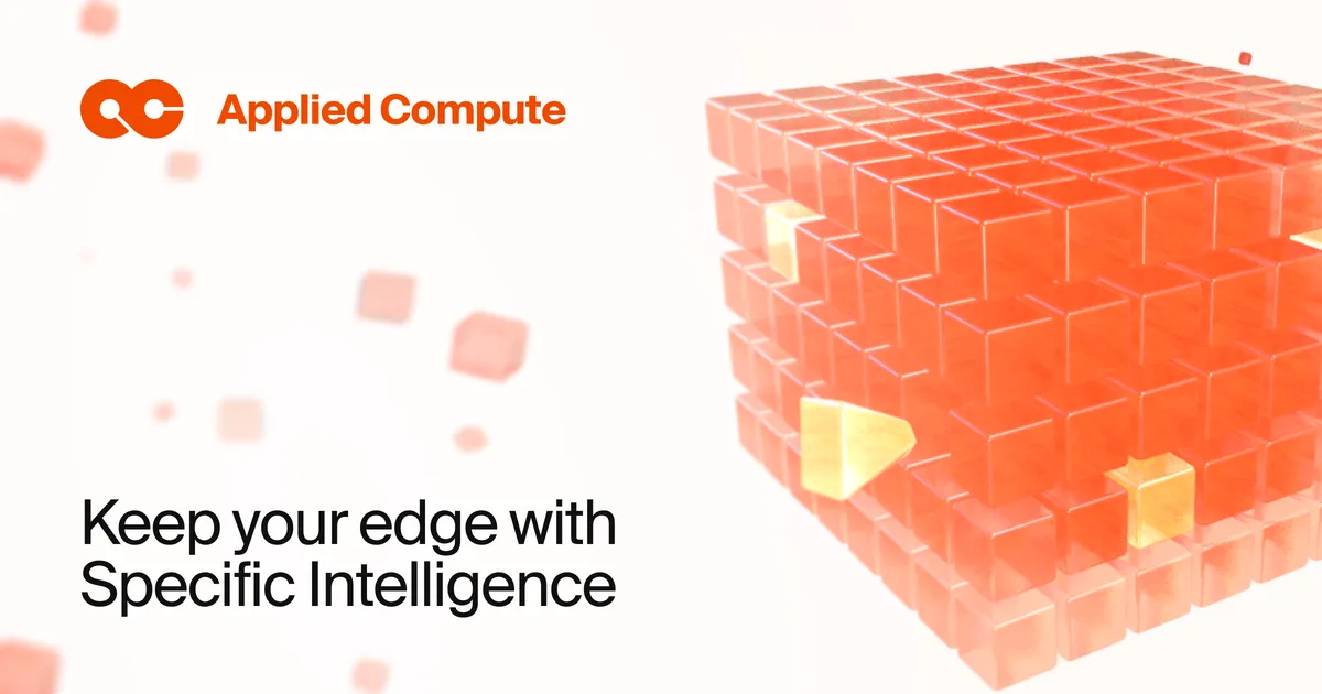 Applied Compute brand asset featured on appliedcompute.com