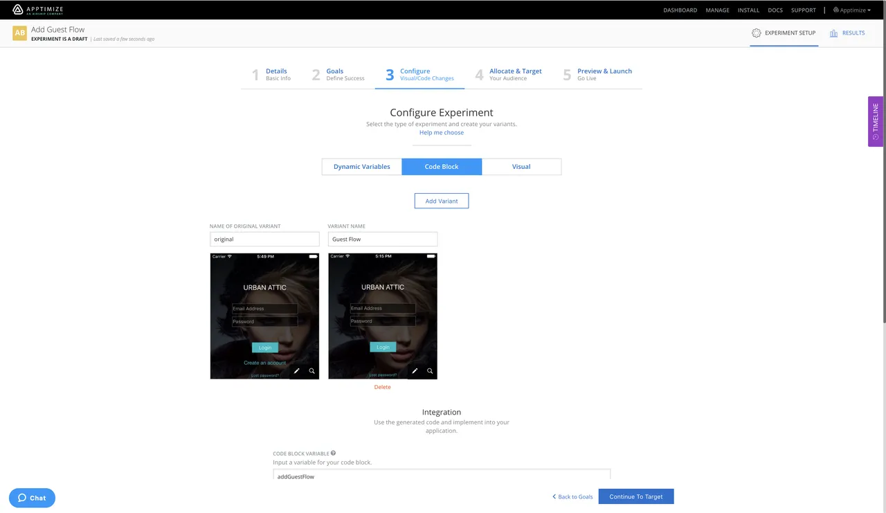 Apptimize brand asset featured on apptimize.com