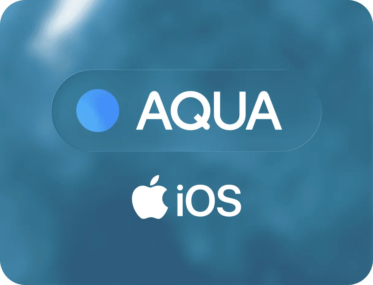 Aqua Voice brand asset featured on aquavoice.com