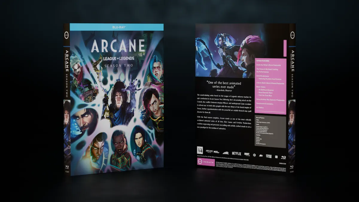 Arcane brand asset featured on store.gkids.com