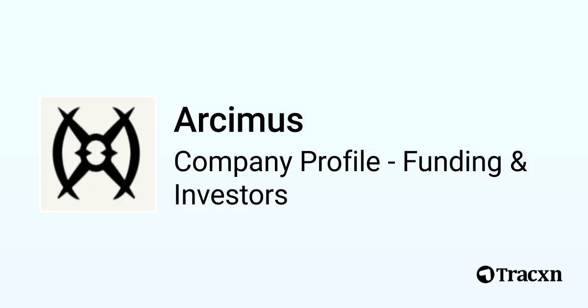 Arcimus brand asset featured on tracxn.com