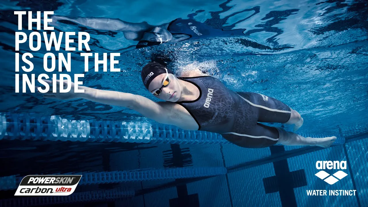 Arena brand asset featured on swimmingworldmagazine.com