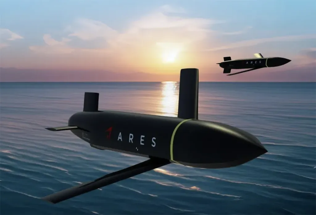 Ares Industries brand asset featured on aviationweek.com