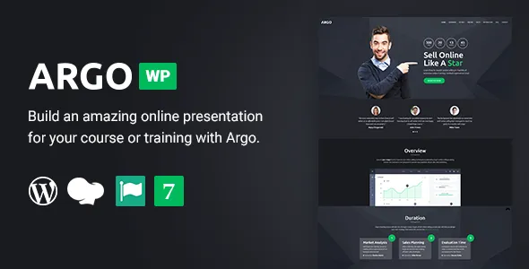 Argo brand asset featured on themeforest.net