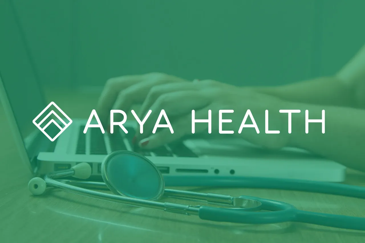 Arya Health brand asset featured on aryahealth.ai