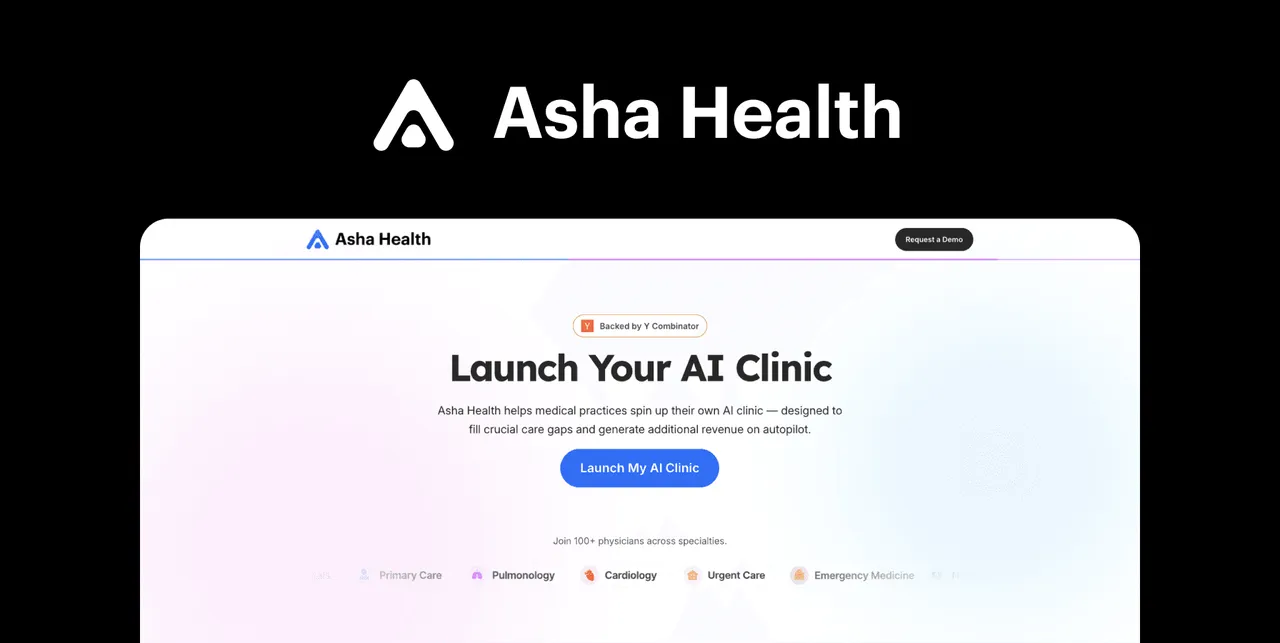 Asha Health brand asset featured on asha.health