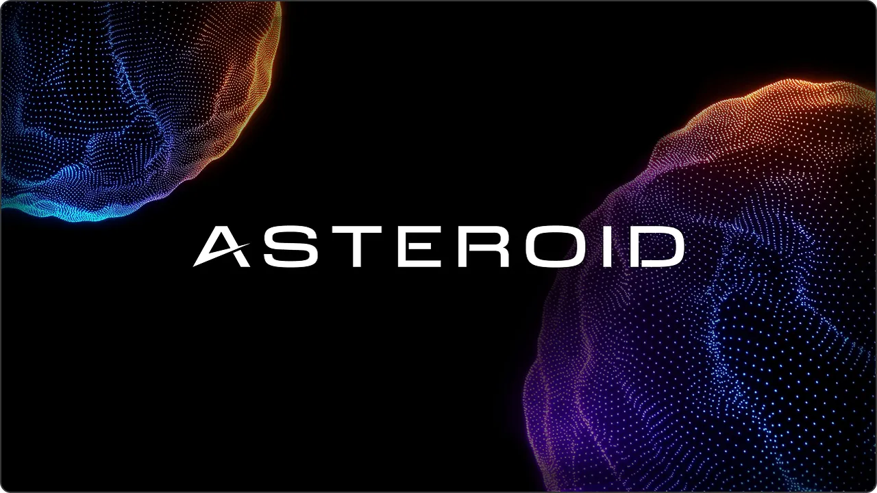 Asteroid brand asset featured on asteroid.ai