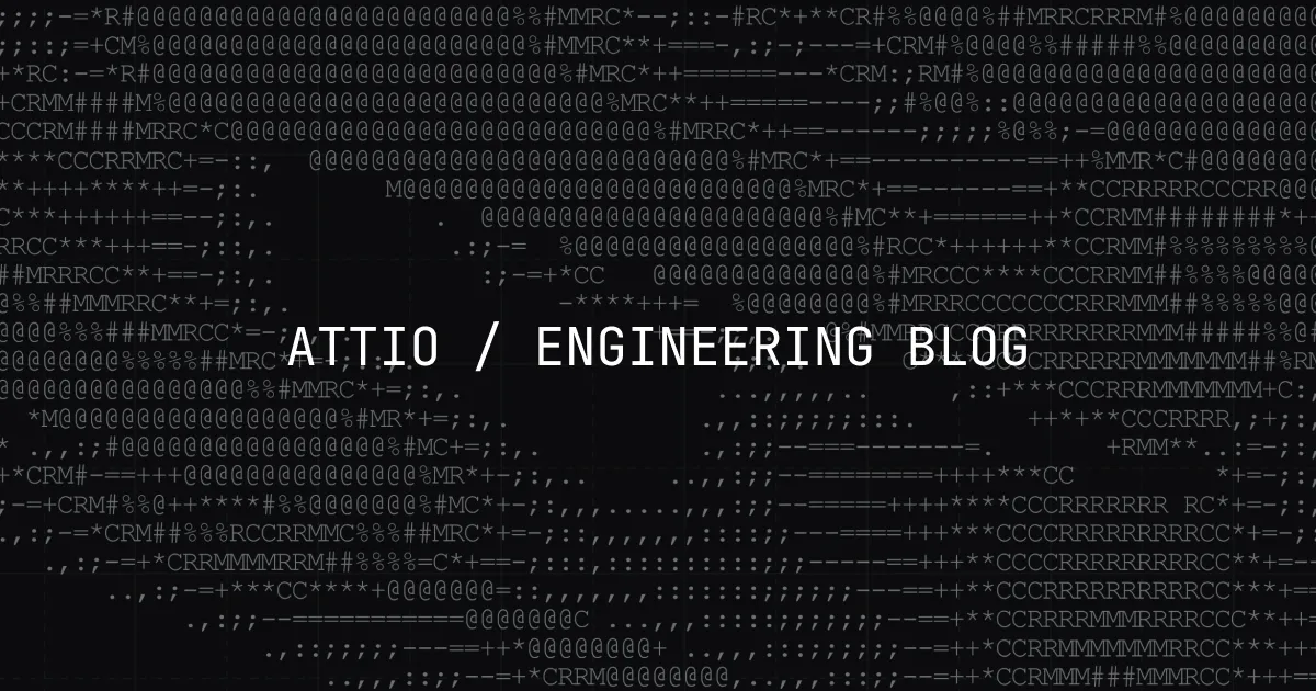 Attio brand asset featured on attio.com