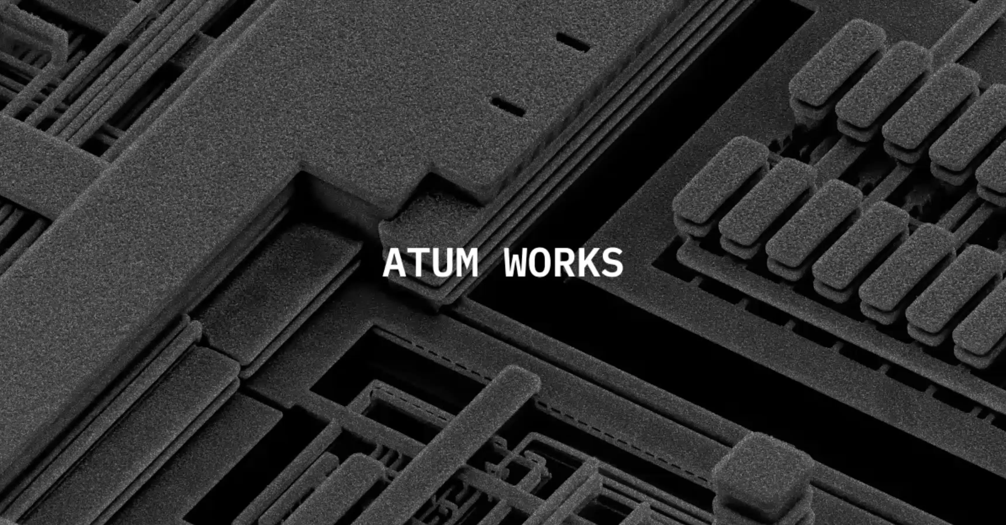 Atum Works brand asset featured on atum.works