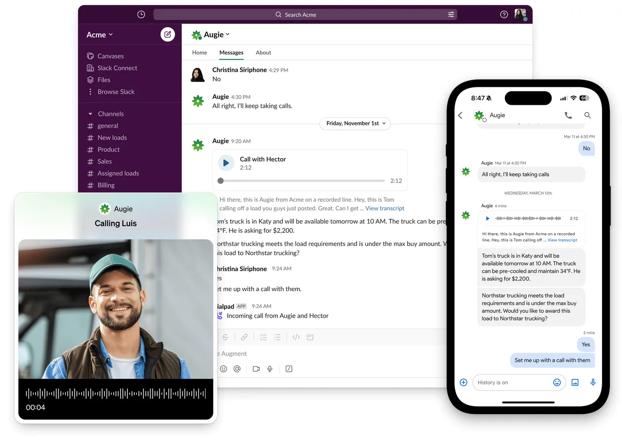 Augment brand asset featured on goaugment.com