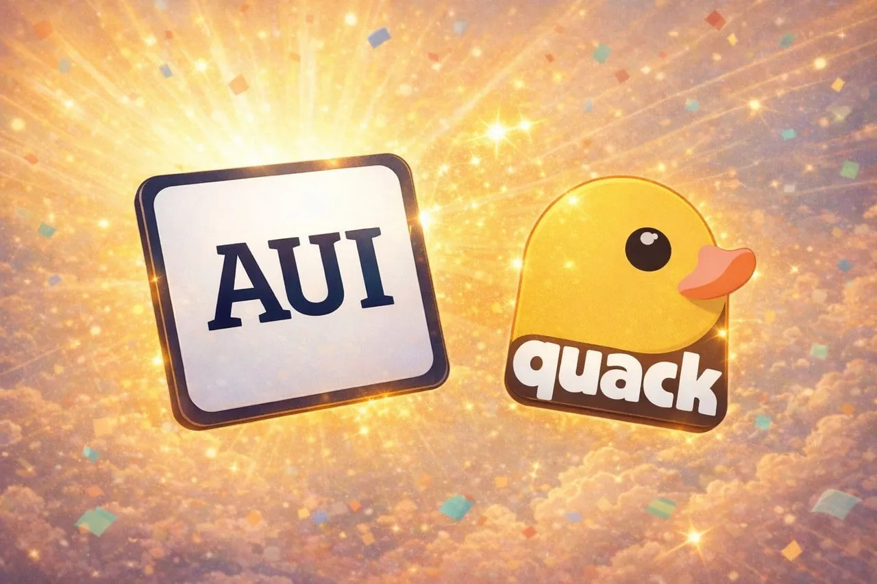 AUI brand asset featured on aui.io