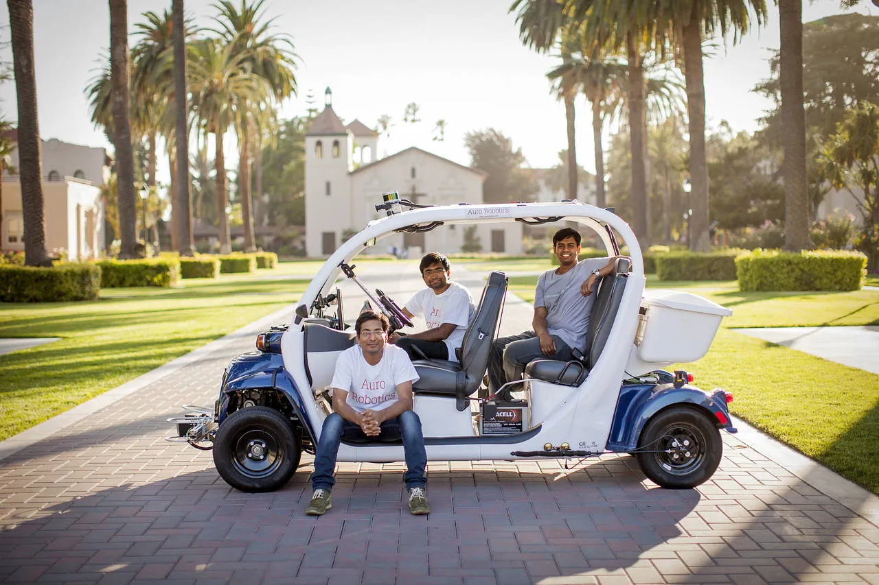 Auro Robotics brand asset featured on wsj.com