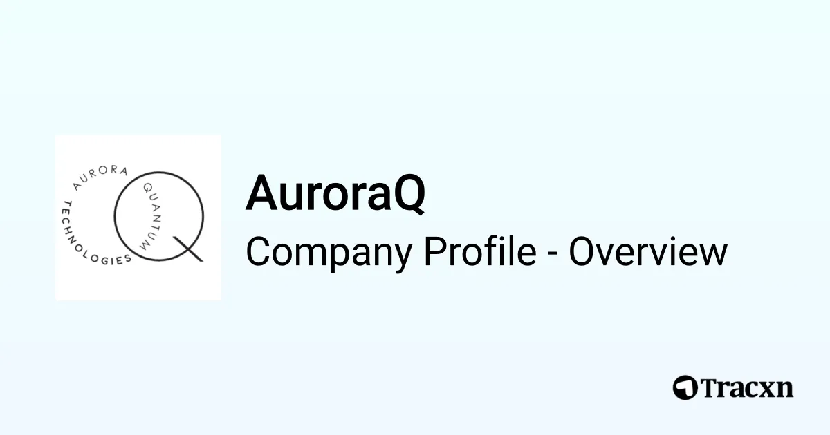 AuroraQ brand asset featured on tracxn.com