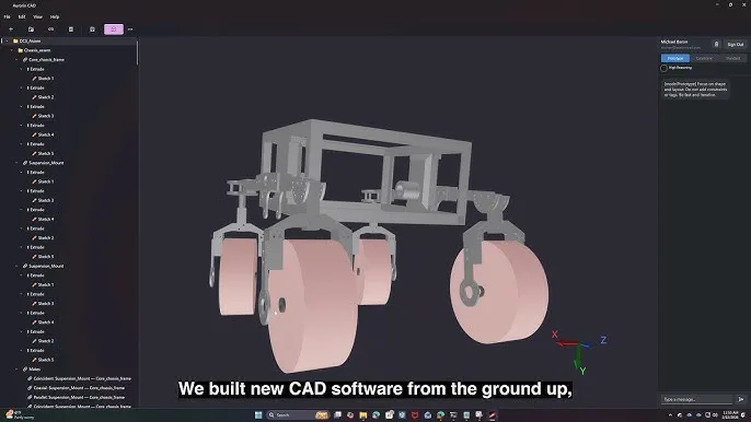 Aurorin CAD brand asset featured on youtube.com