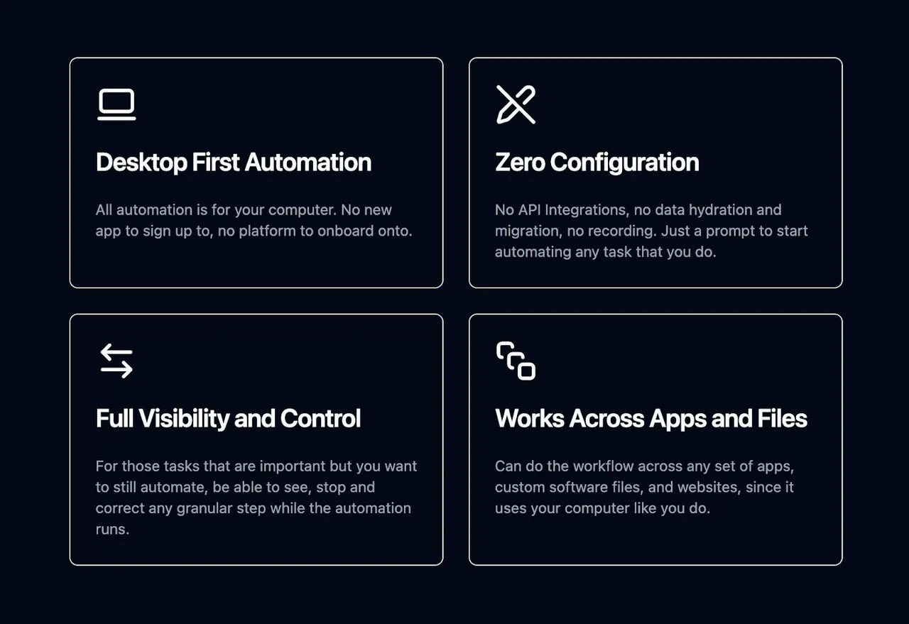 AutoComputer brand asset featured on ycombinator.com