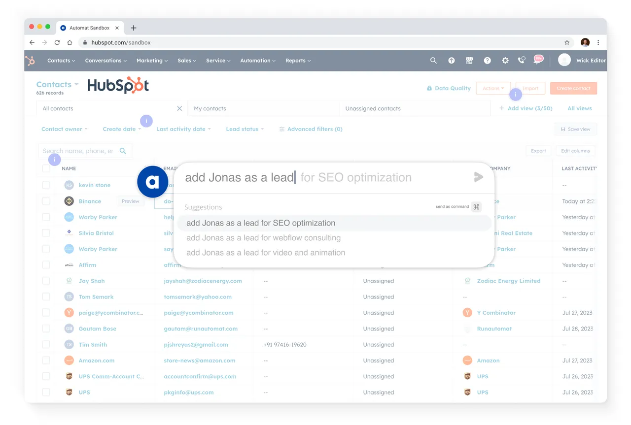 Automat brand asset featured on runautomat.com