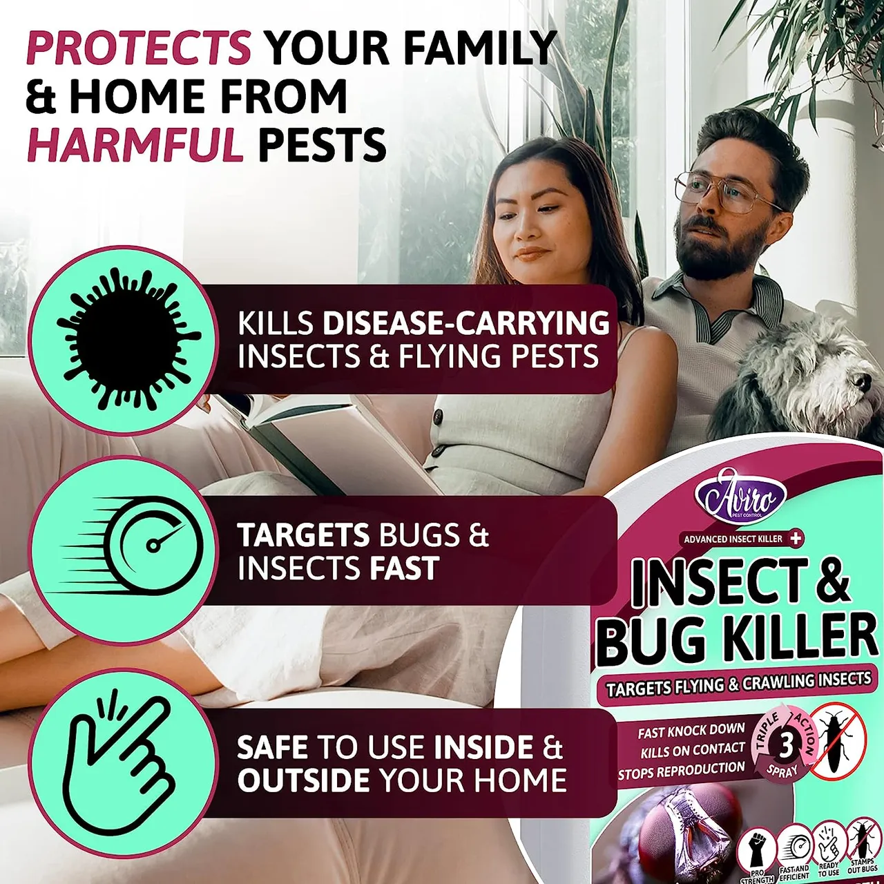 Aviro brand asset featured on aviropestcontrol.com