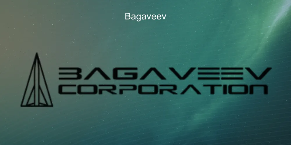 Bagaveev Corporation brand asset featured on newspace.im