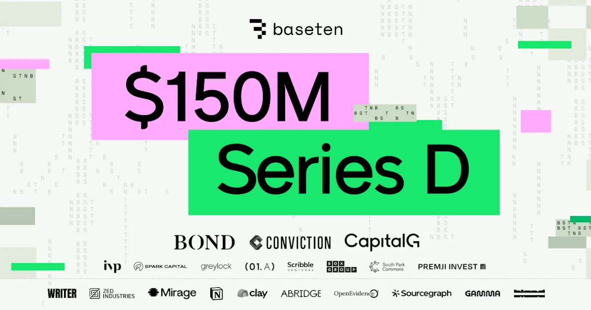Baseten brand asset featured on baseten.co