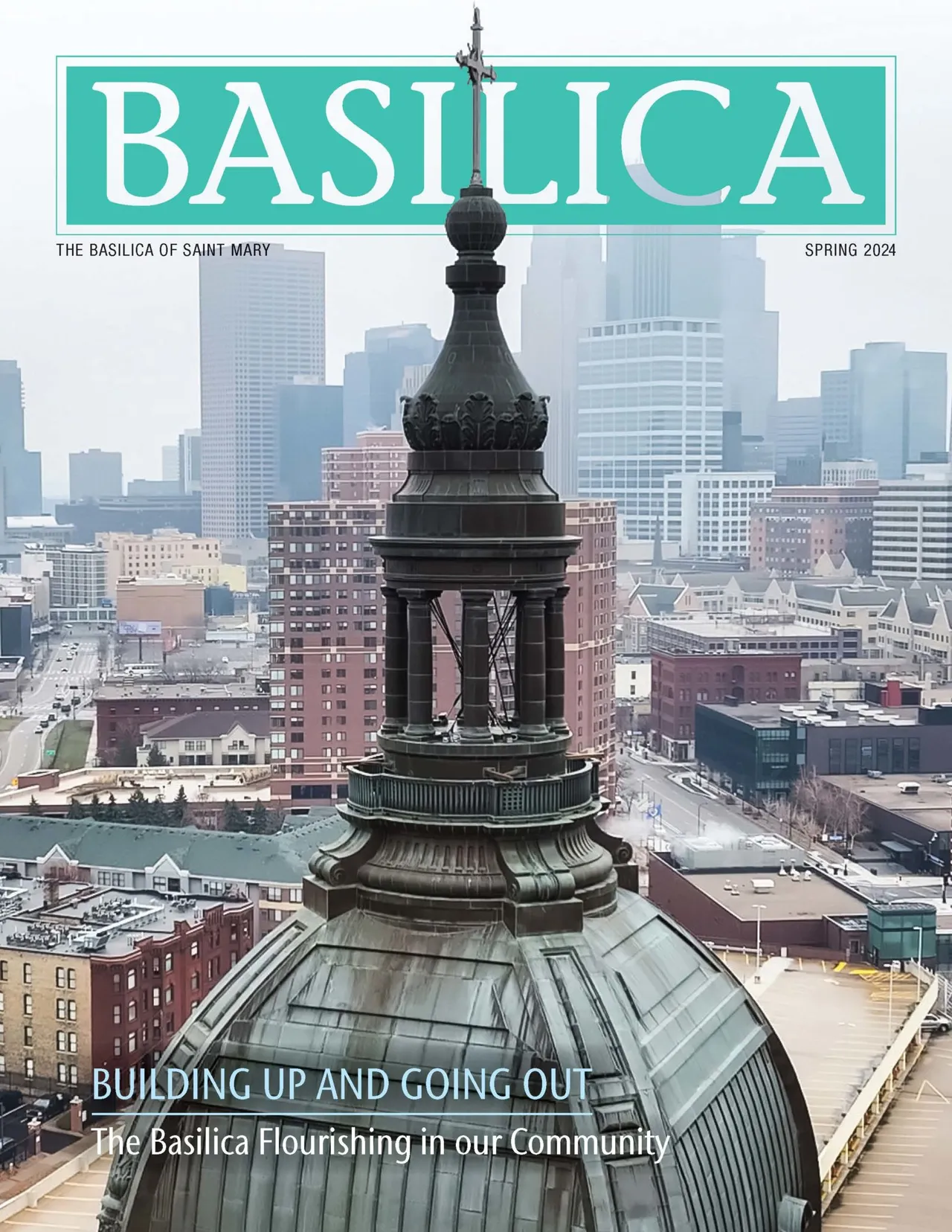 Basilica brand asset featured on mary.org