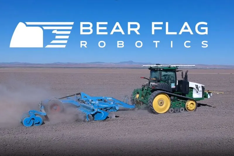 Bear Flag Robotics brand asset featured on agweb.com
