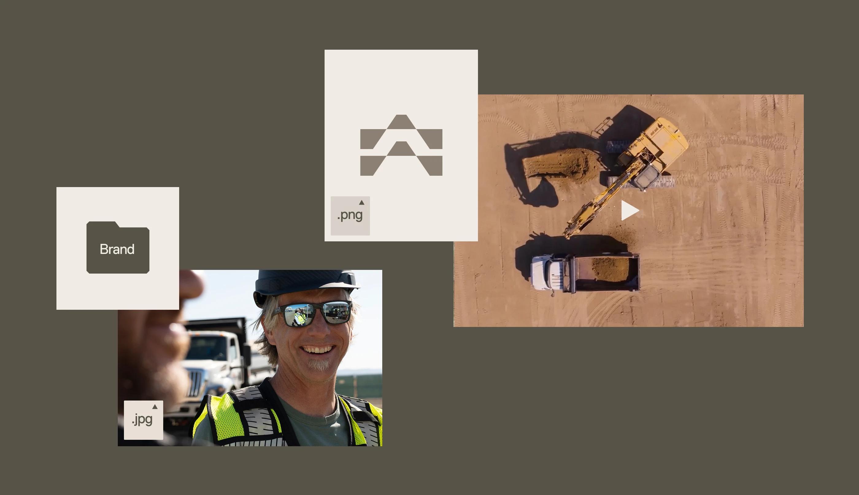 Bedrock Robotics brand asset featured on bedrockrobotics.com