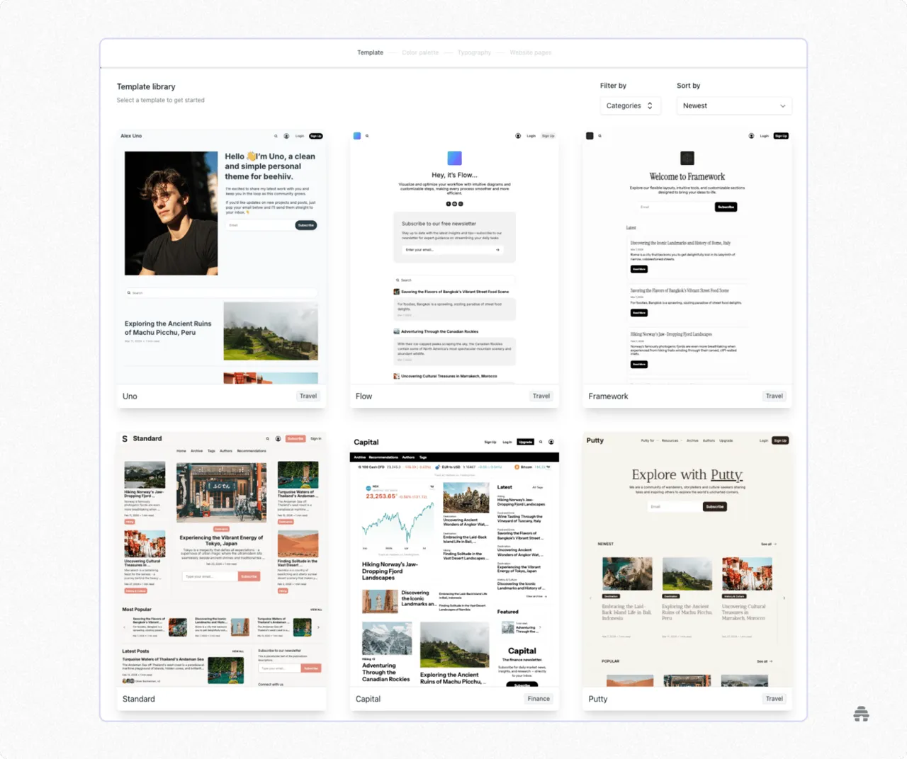 Beehiiv brand asset featured on beehiiv.com